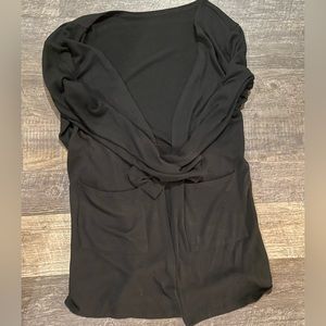 Black Zyia Boyfriend cardigan size Large